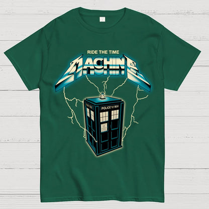 Ride the Time Machine Geek T-Shirt