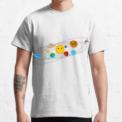 Solar System Nerdy T-Shirt