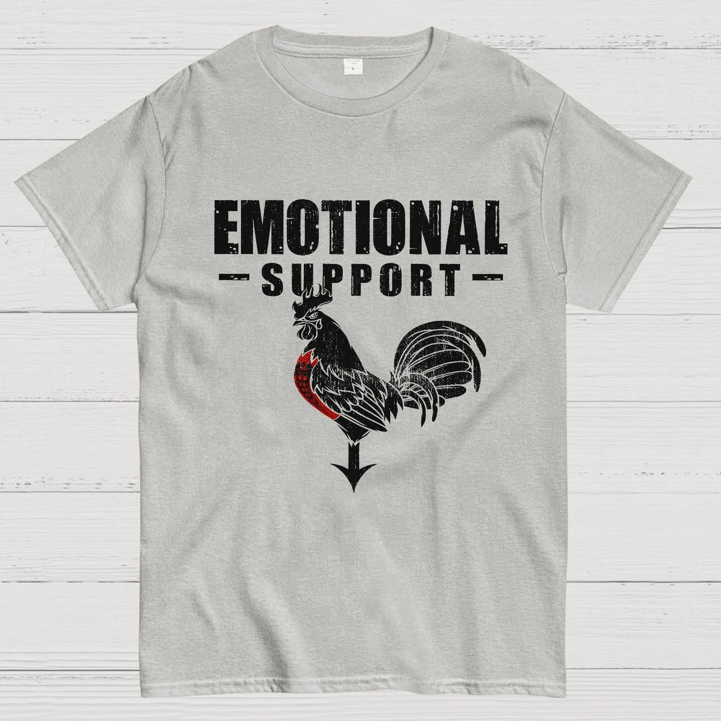 Emotional Support Cock Geeky T-Shirt