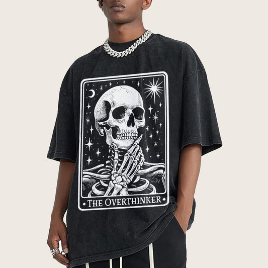 The Overthinker Vintage Distressed T-shirt