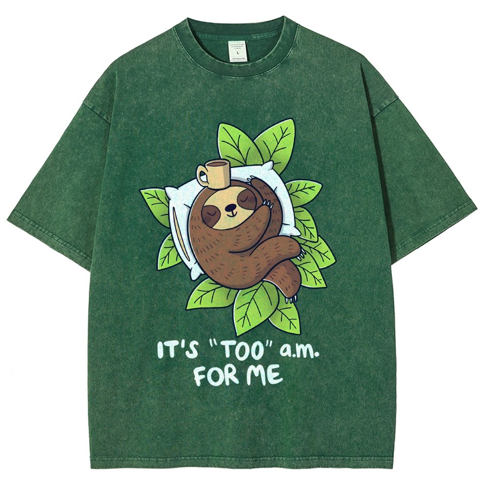 It's Too A.M. For Me Vintage Distressed T-shirt