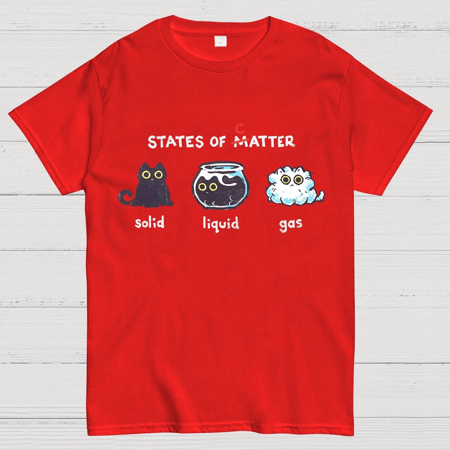States of Catter Geek T-Shirt