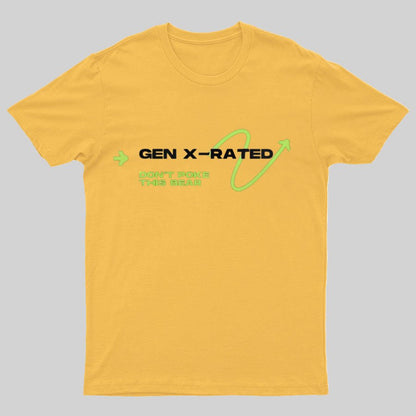 Gen X-Rated Geeky T-Shirt