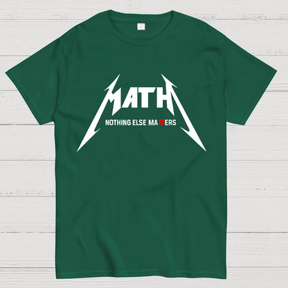Math，Nothing Else Matters. Geek T-Shirt