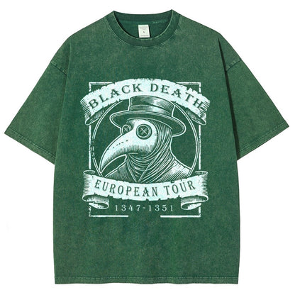 Black Death Tour Vintage Distressed T-shirt