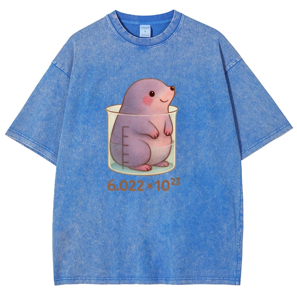 One Mole Per Litre Vintage Distressed T-shirt