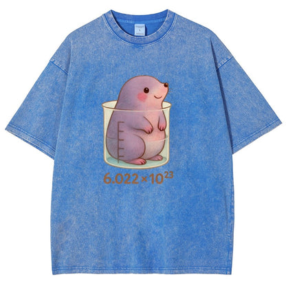 One Mole Per Litre Vintage Distressed T-shirt