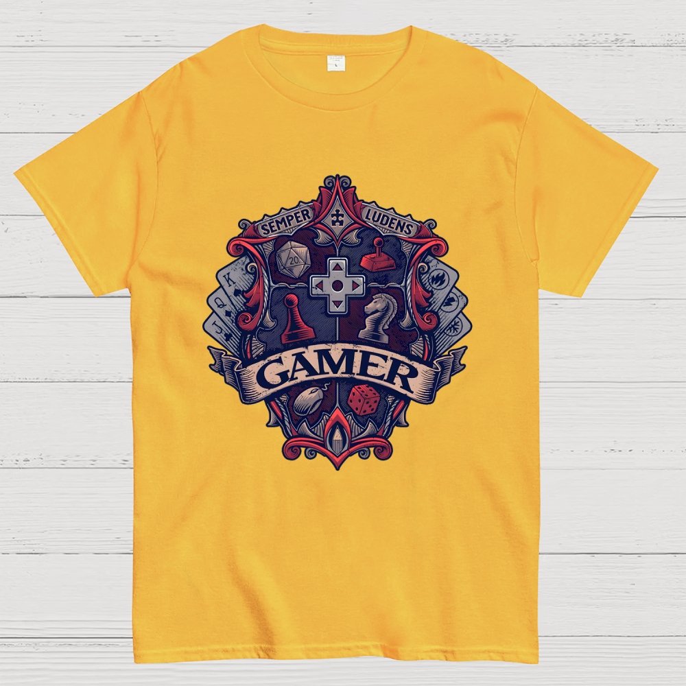 Gamer Crest Geek T-Shirt