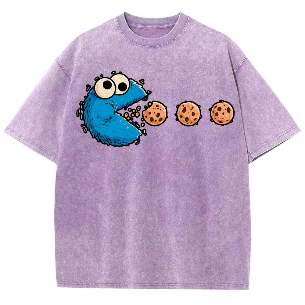 NomNom-Cookie Adventure Vintage Distressed T-shirt