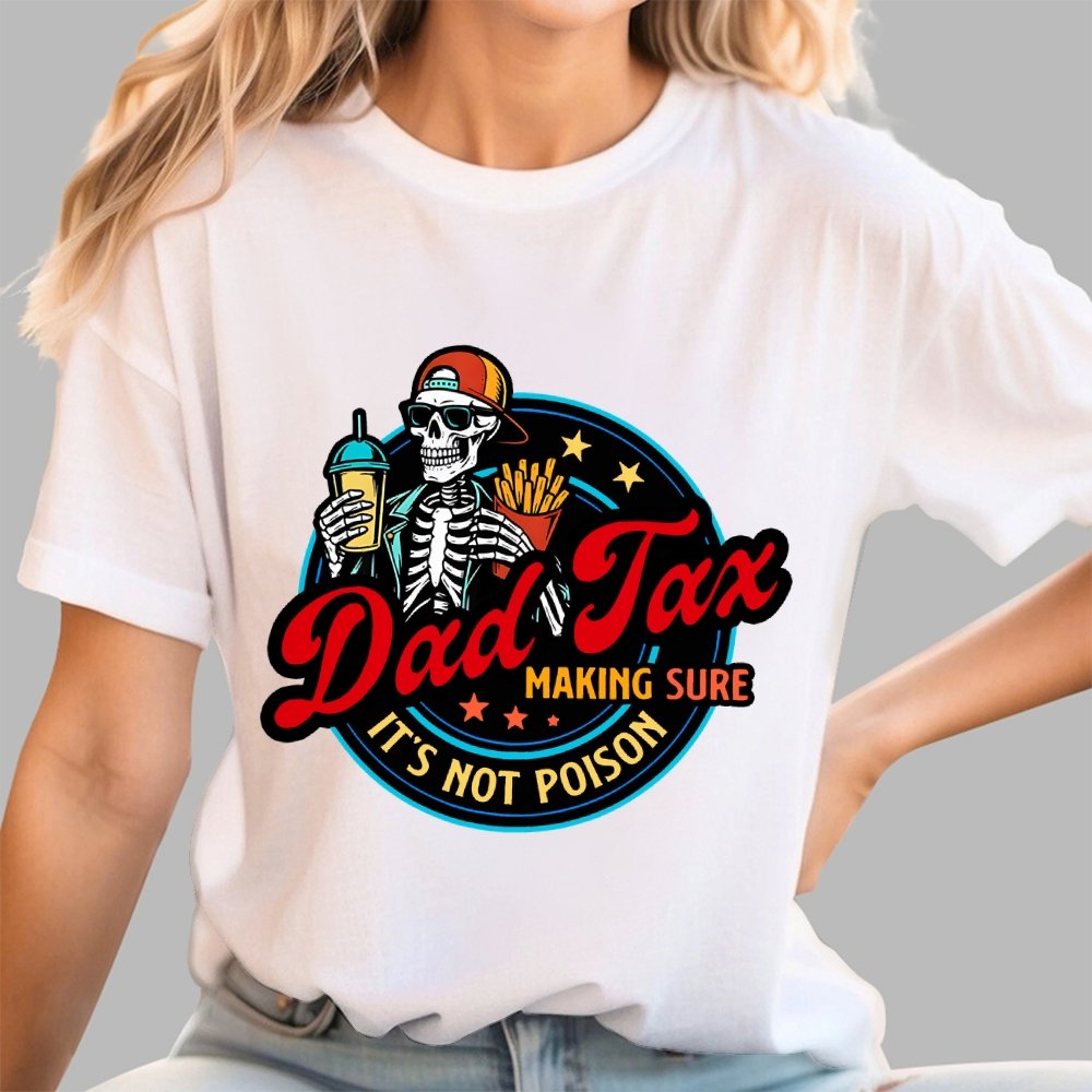 Funny Dad Tax Geek T-Shirt