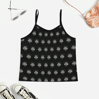I Am Women's Geek Suspender Cami Set