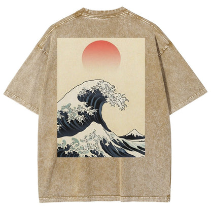 Sunny Wave Washed T-Shirt