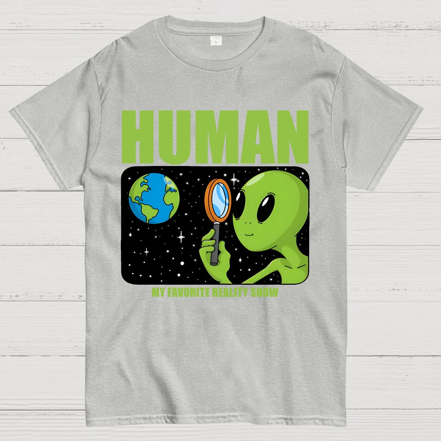 Human  My Favorite Reality Show Geek T-Shirt