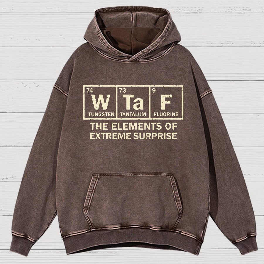 The Extreme Element of Surprise Vintage Distressed Hoodie