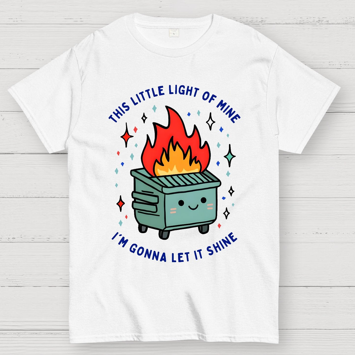 This Little Light of Mine I'm Gonna Let It Shine Geek T-Shirt