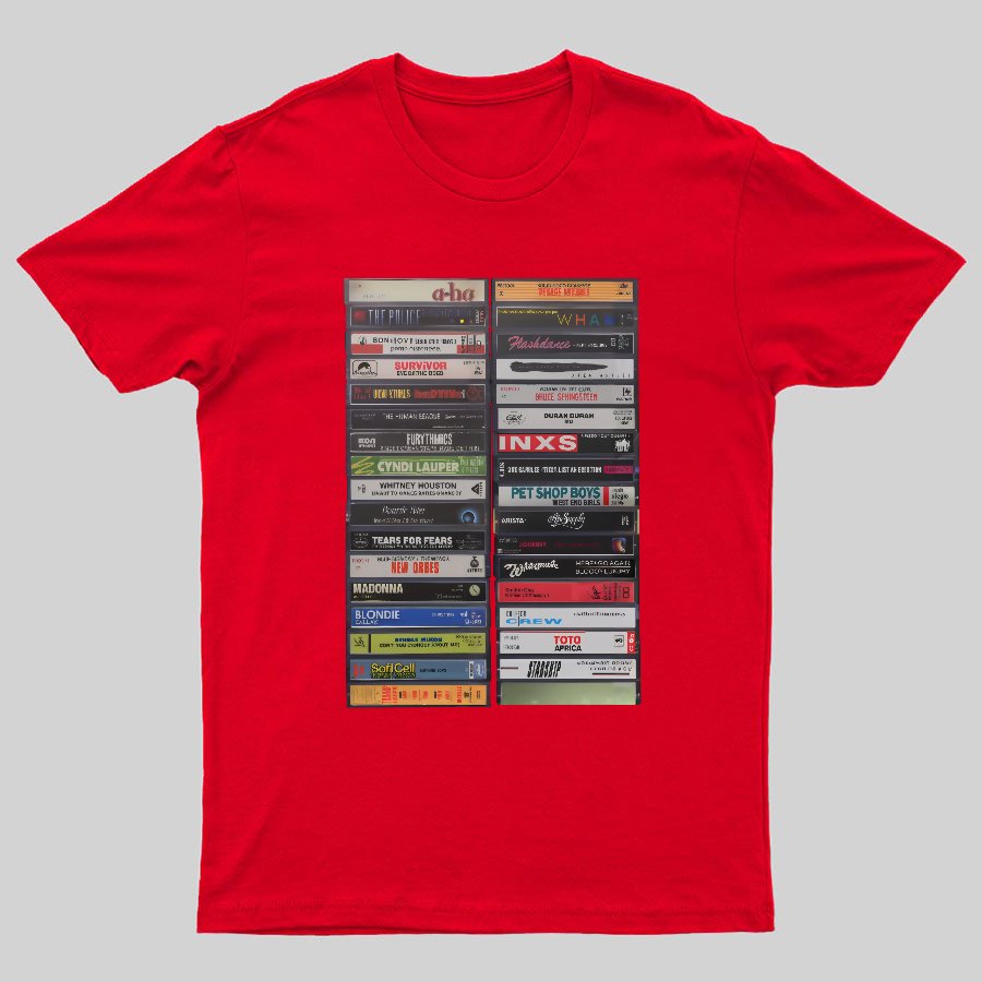 Classic Cassette Tape Geeky T-Shirt
