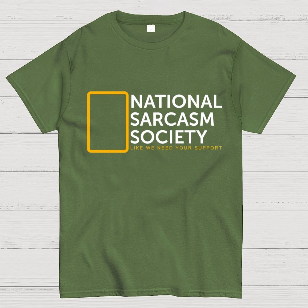 Sarcasm Society Geek T-Shirt