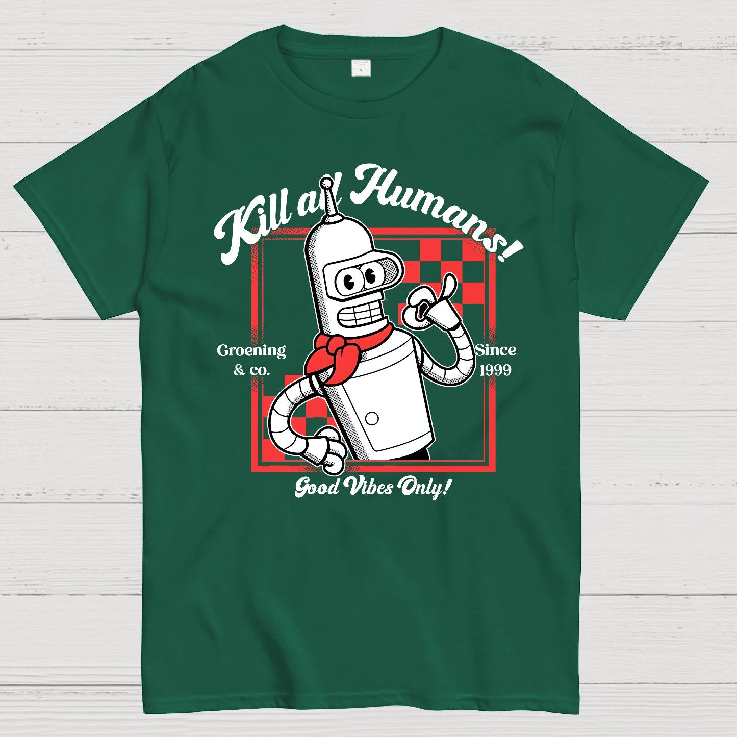 Kill All Humans Geek T-Shirt