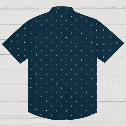 IT Icon Blue Geeky Shirt