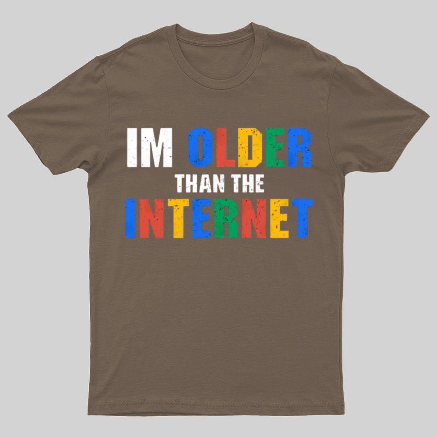 I Am Older Than The Internet Nerd T-Shirt