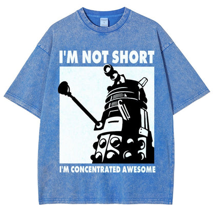I'm Not Short I'm Concentrated Awesome Vintage Distressed T-shirt