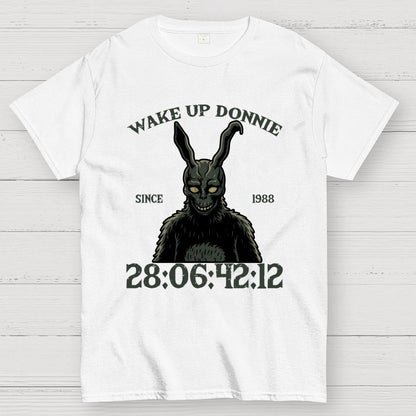 Wake up donnie Unisex Geek T-Shirt