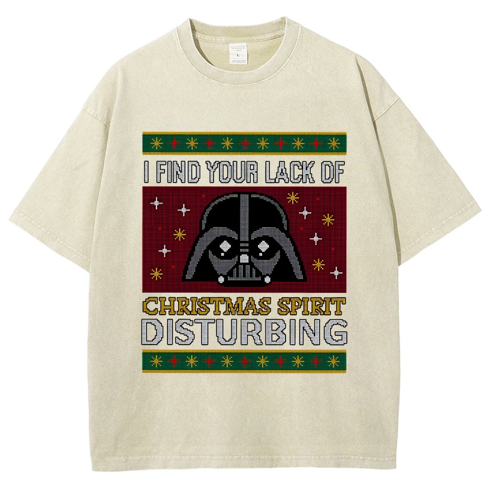 Lack of Christmas Spirit  Vintage Distressed T-shirt