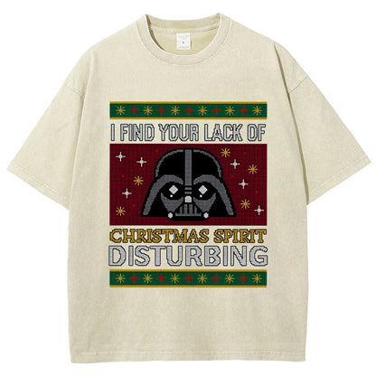Lack of Christmas Spirit  Vintage Distressed T-shirt