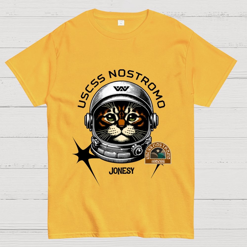 Jonesy The Space Cat Geek T-Shirt