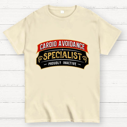 Cardio Avoidance Specialist Geek T-Shirt