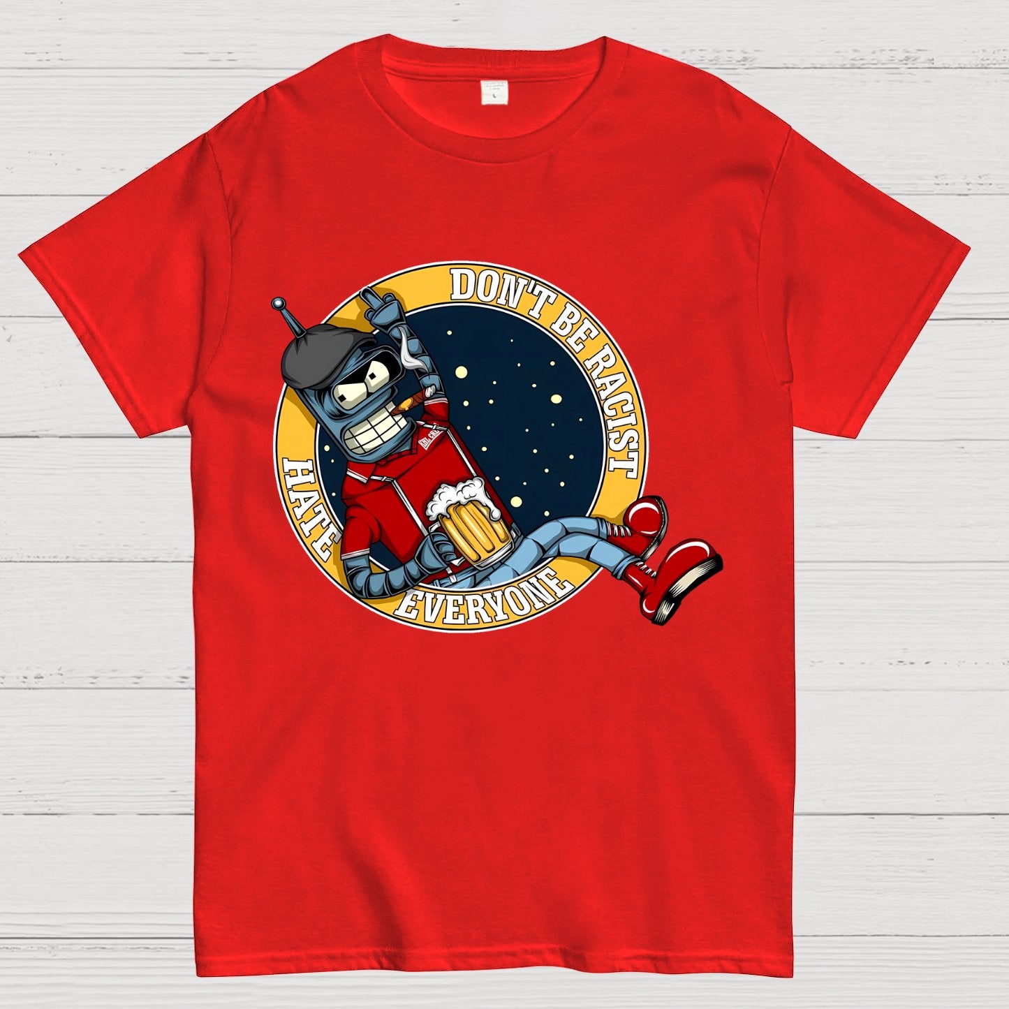 Don't Be Racist Geek T-Shirt