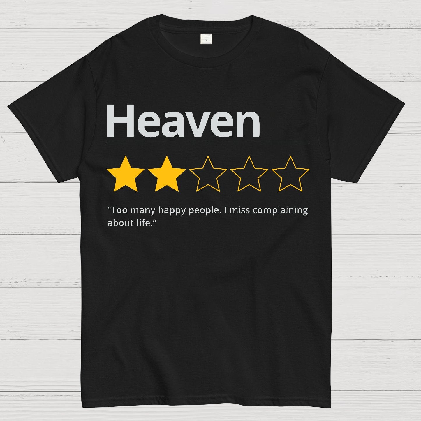 Honest Heaven Review Geek T-Shirt