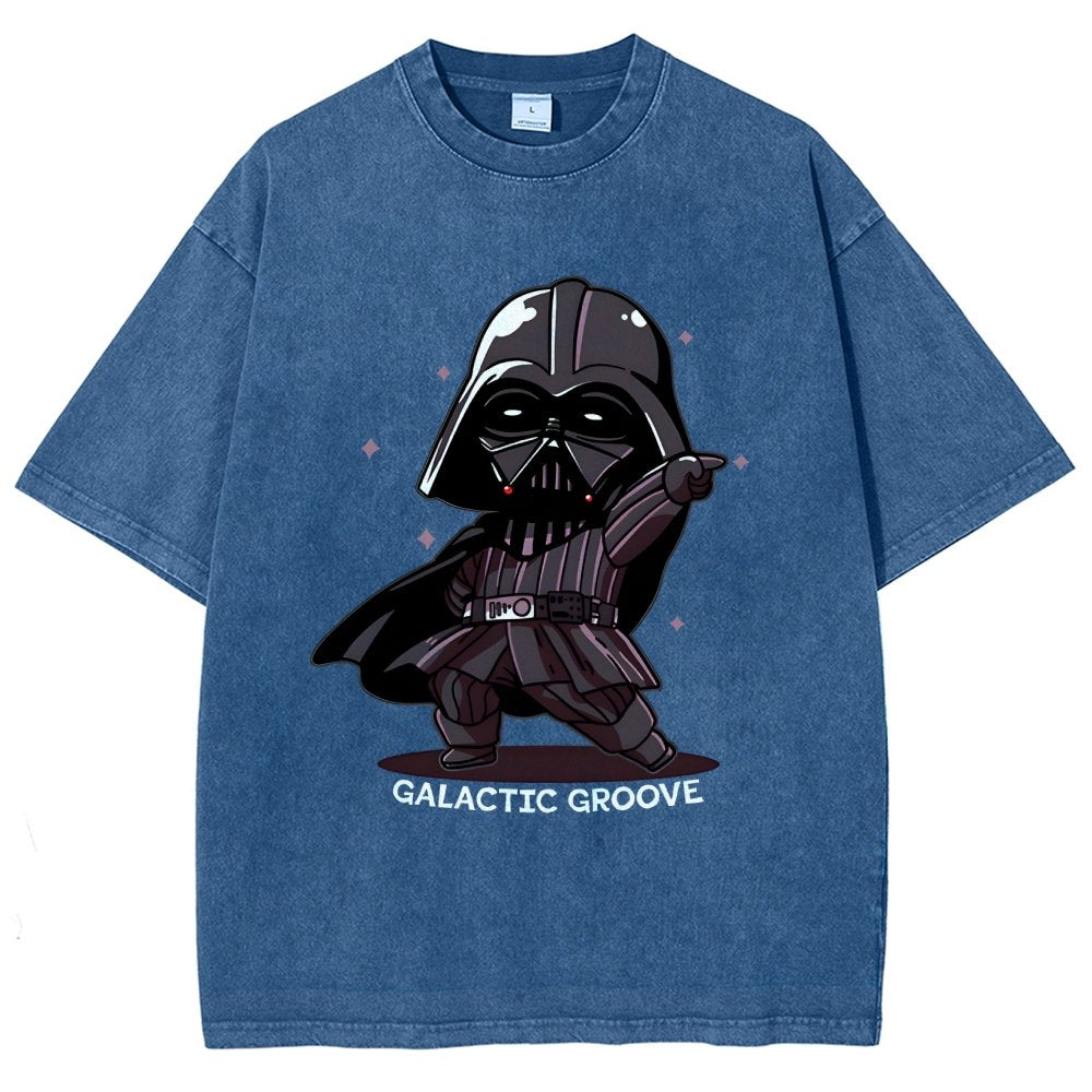 Galactic Groove Vintage Distressed T-shirt