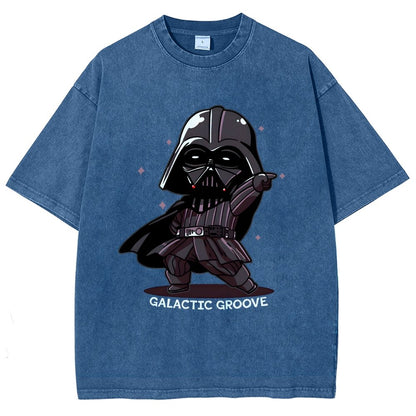 Galactic Groove Vintage Distressed T-shirt