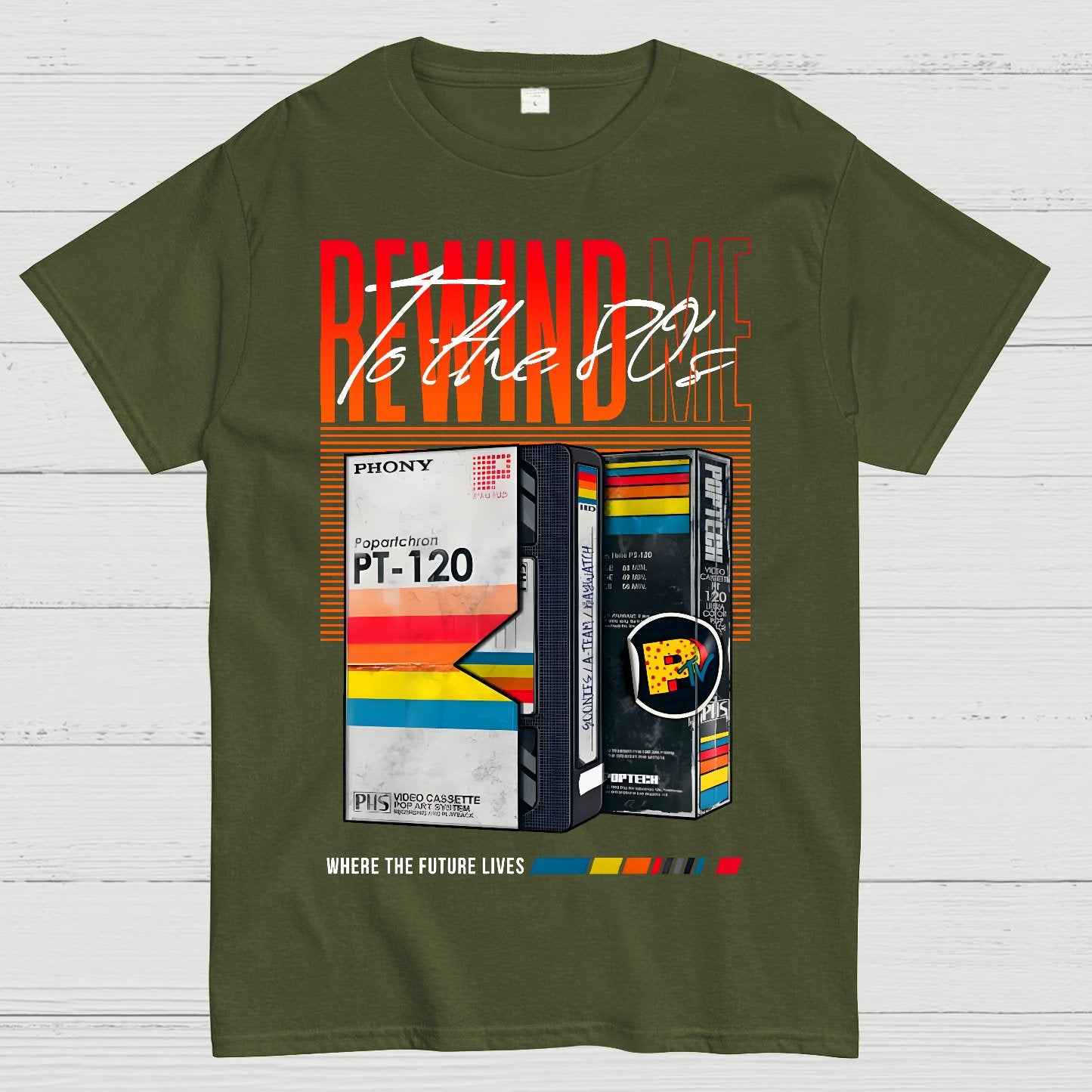 Rewind Me to The 80's Geek T-Shirt