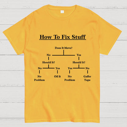 How To Fix Stuff DIY Guide Geek T-Shirt