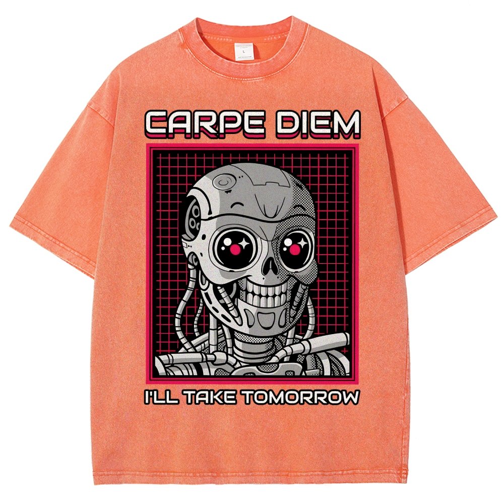 Rise Of The Cute Machine Vintage Distressed T-shirt