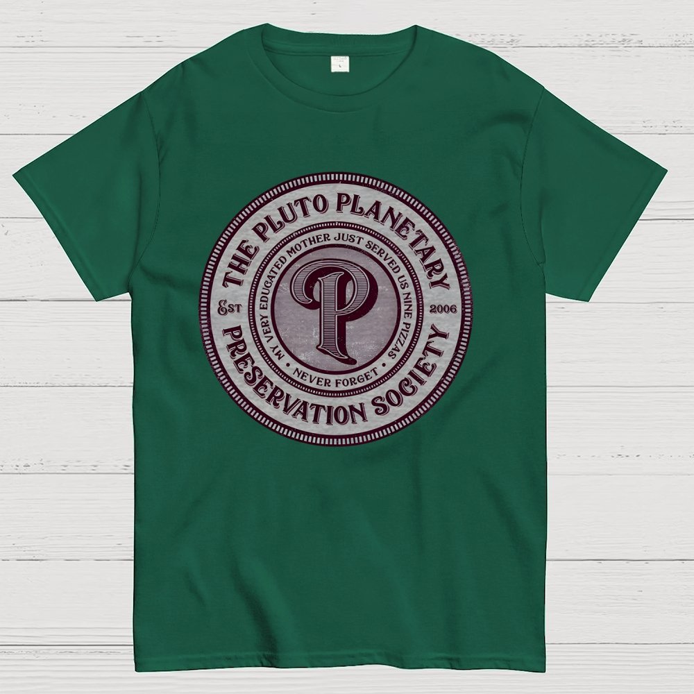 The Pluto Preservation Society Geek T-Shirt
