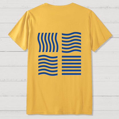 Elemental Stones  Back Printing Geek T-Shirt