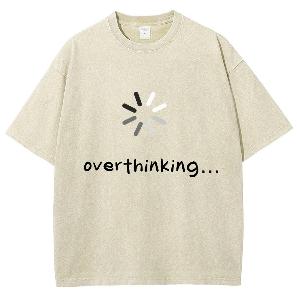 Overthinker Vintage Distressed T-shirt