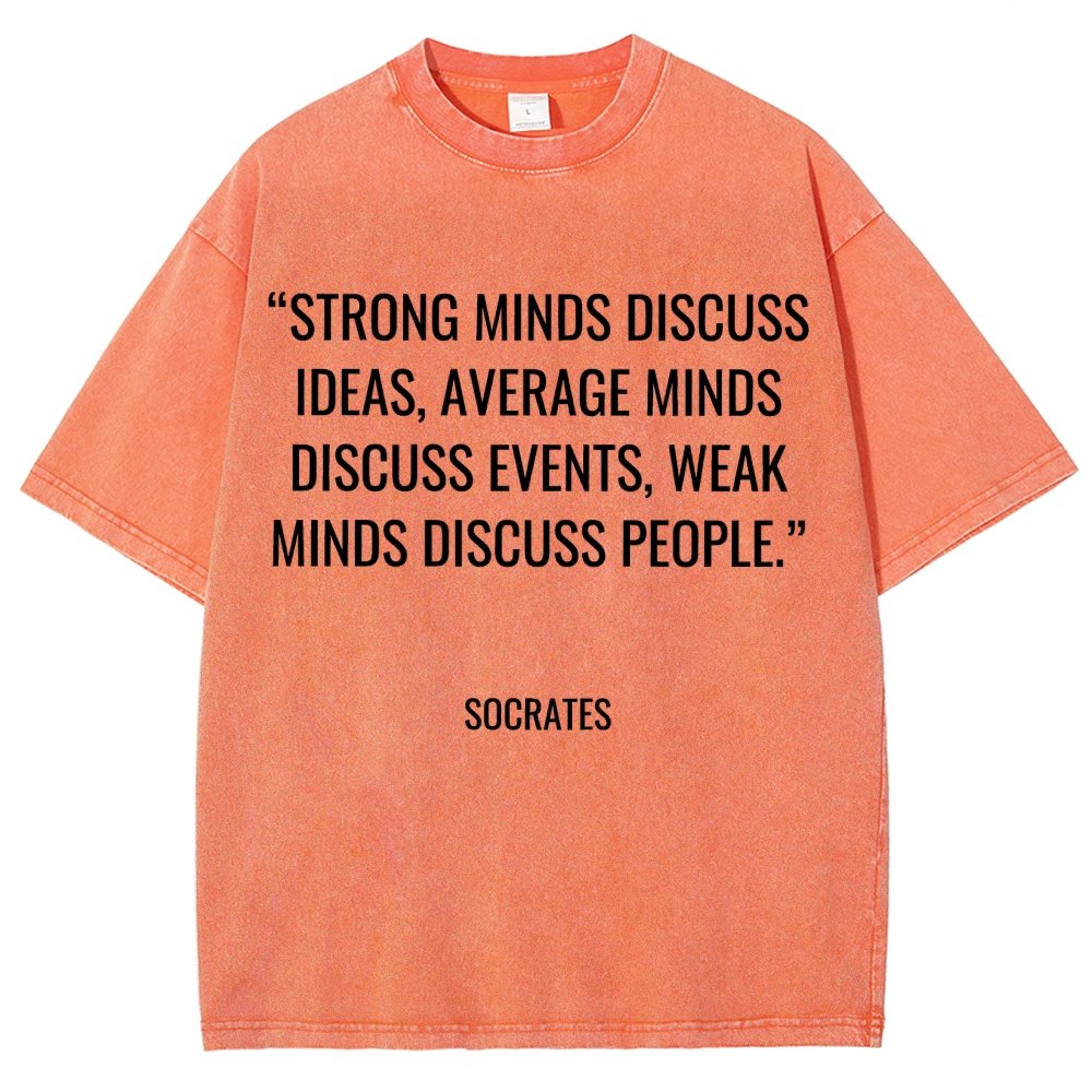 Socrates Quotes Vintage Distressed T-shirt