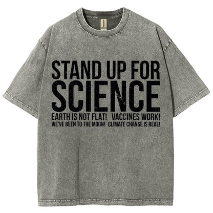Stand Up For Science Vintage Distressed T-shirt