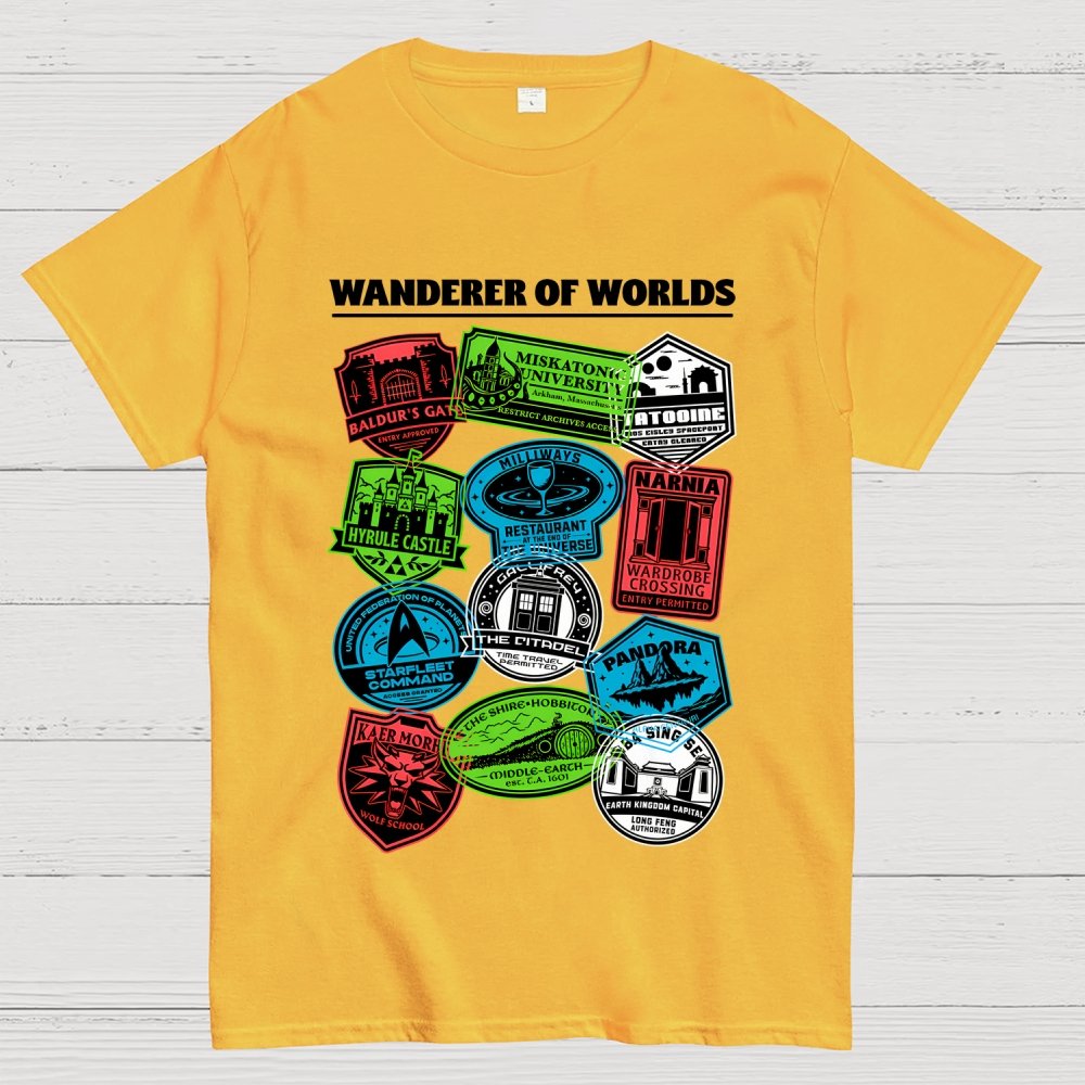Geek Travel Stamp Geek T-Shirt