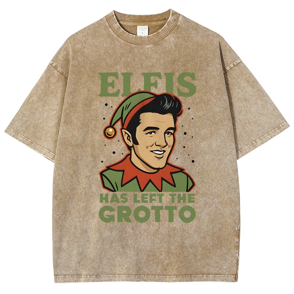 Elfis Vintage Distressed T-shirt