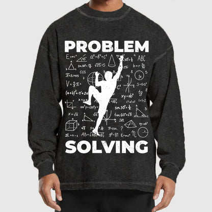 PROBLEM SOLVING Washed Long Sleeve Tee