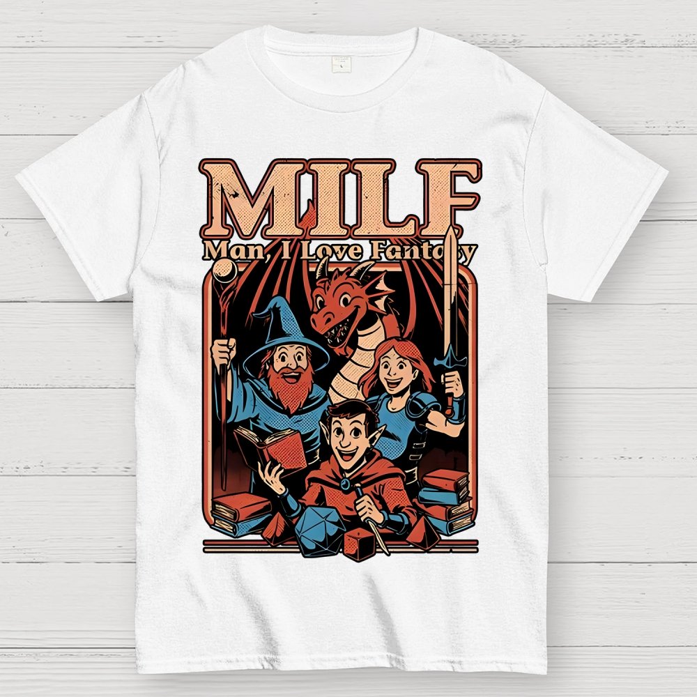 Vintage RPG Crew Joke Geek T-Shirt