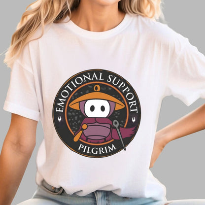 Emotional Support Pilgrim Geek T-Shirt