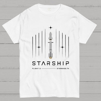 Starship Flight 3 Nerdy T-Shirt