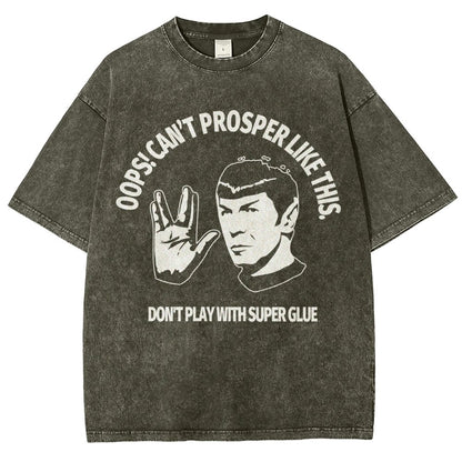 Oops! Can’t prosper like this Vintage Distressed T-shirt