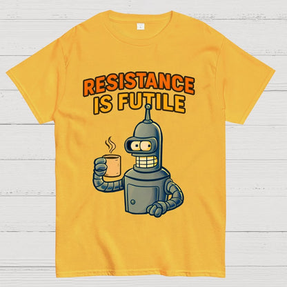 Rebellion Coffee Is Futile Geek T-Shirt